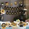 Class of 2026 Graduation Decorations Set - Gold Themed Congrats Grad Party Kit - Includes Backdrop, Banner, Balloons & Streamers - Complete High School & College Supplies